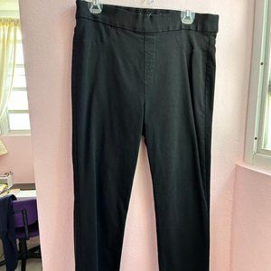Gloria Vandebilt Black Straight Leg Trouser